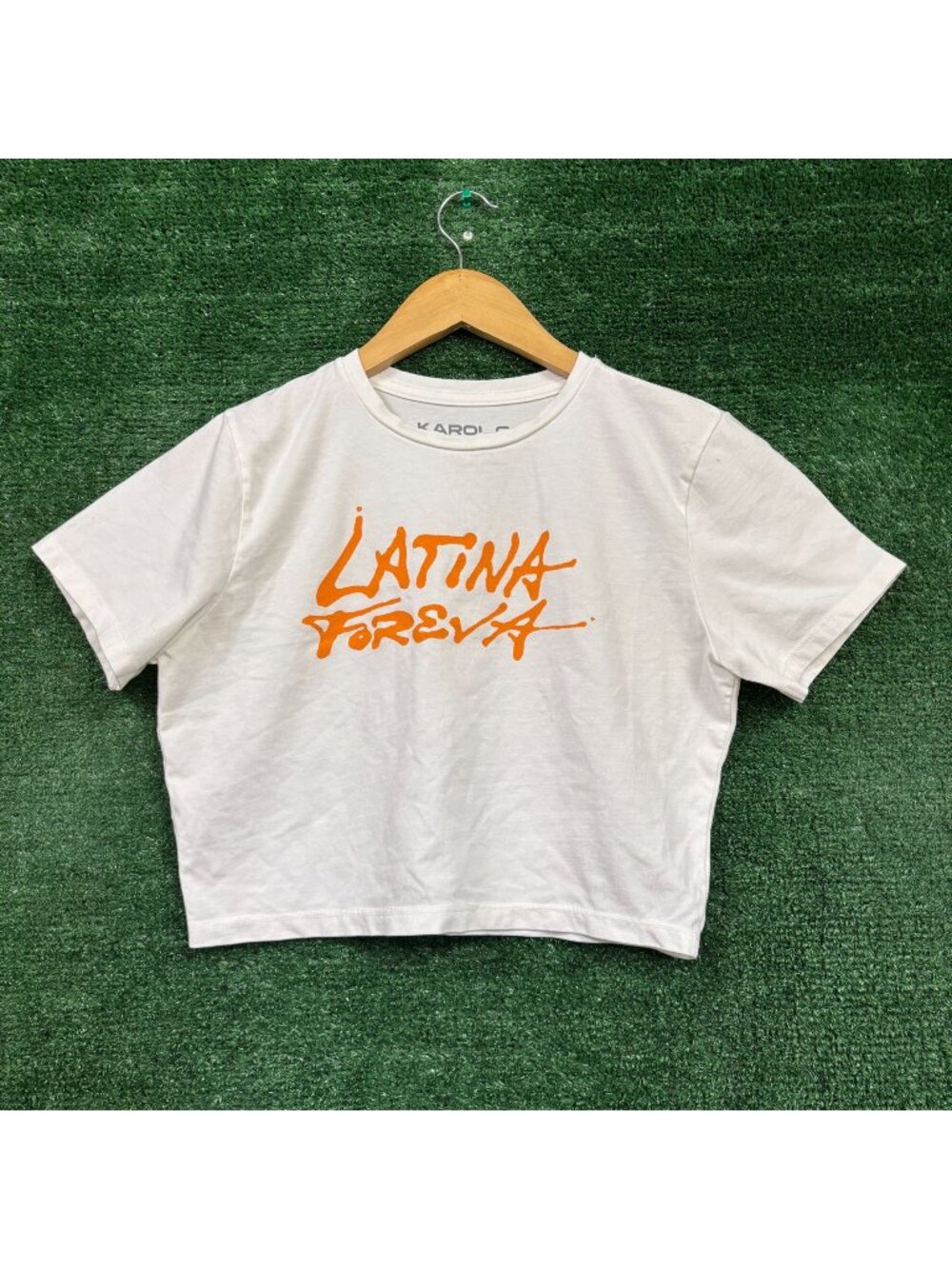 Karol G Latina Foreva Coachella Exclusive Bichota Crop Top Size 2XL